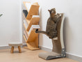 Load image into Gallery viewer, BENNU – VERTICAL DESIGN CAT SCRATCHER
