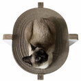 Load image into Gallery viewer, LUA – TWO LEVEL VERTICAL CAT TOWER
